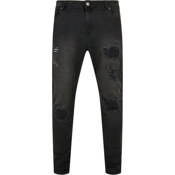 Urban Classics - Heavy Destroyed Slim Fit Jeans