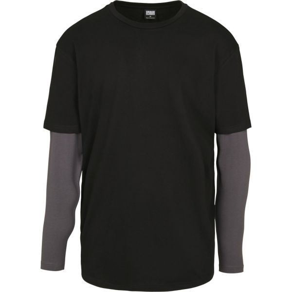 Urban Classics - Oversized Double Layer Longsleeve Shirt