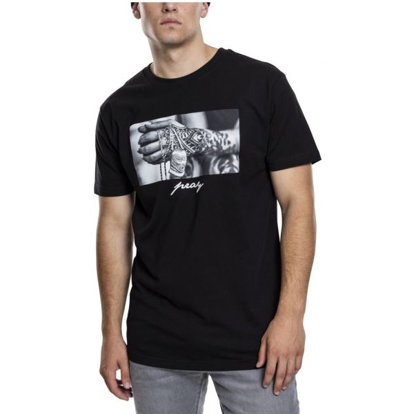 Mister Tee Shirt - PRAY 2.0 noir