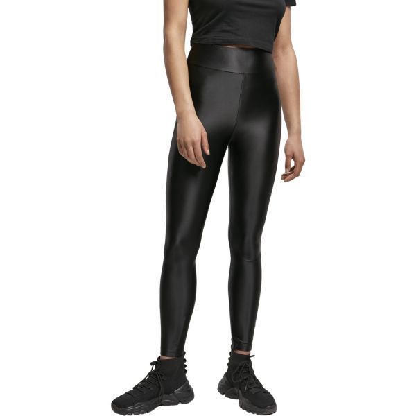 Urban Classics Ladies - High Waist Shiny Metalic Leggings