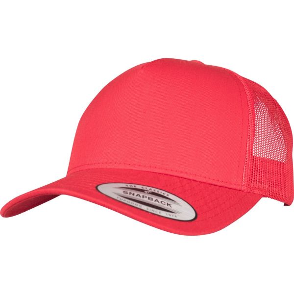 Flexfit 5-Panel RETRO Trucker Snapback Cap - brun khaki