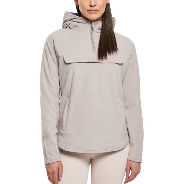 Urban Classics Ladies - Polar Fleece Hoody rose