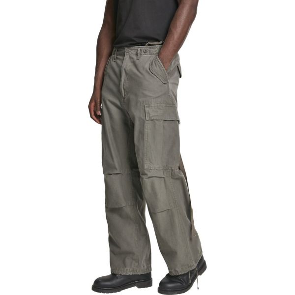 Brandit M65 Vintage Cargo Army Trousers olive