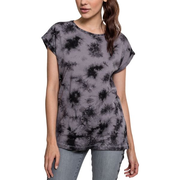 Urban Classics Ladies - Extended Shoulder BATIC Shirt Top