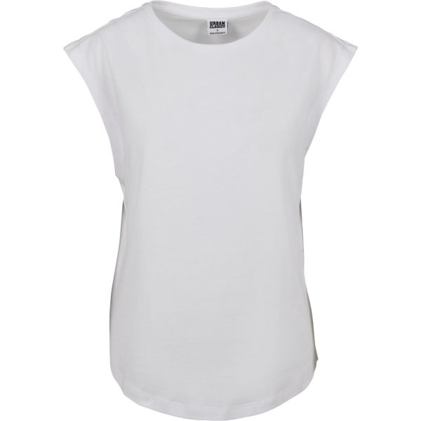 Urban Classics Ladies - Basic Shaped Top Shirt teal