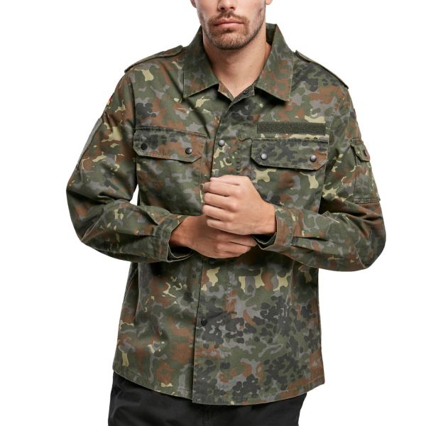 Brandit - BW Zip Chemisier Field flecktarn