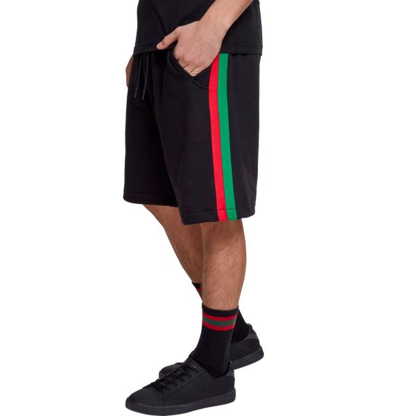 Urban Classics - STRIPE Bermuda Sweat Shorts