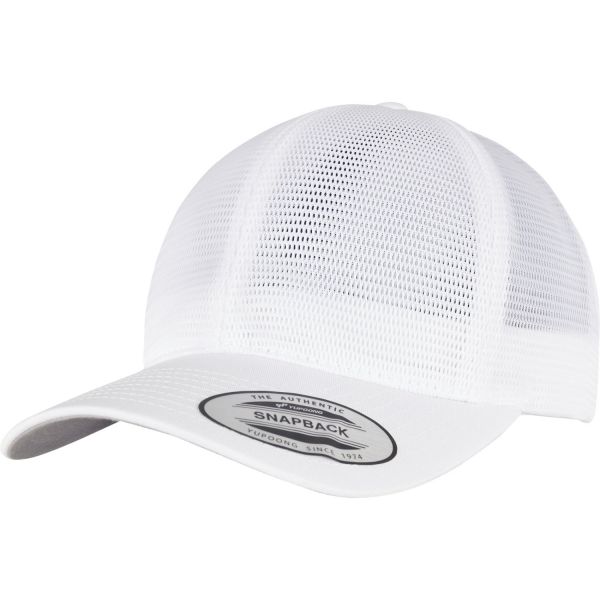 Flexfit 360 OmniMesh Trucker Snapback Cap - brun / khaki