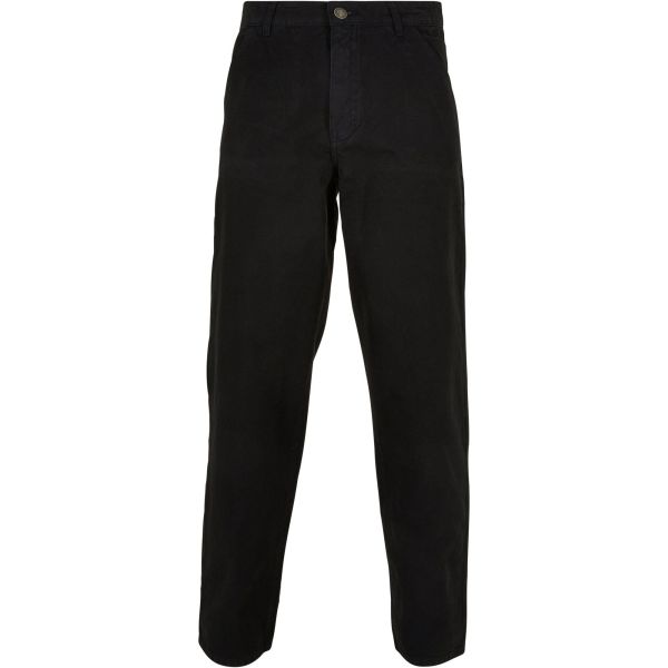 Urban Classics - CANVAS Regular-Fit Pantalon noir