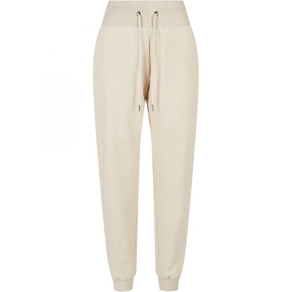 Urban Classics Ladies - Organic High Waist Sweatpants taupe