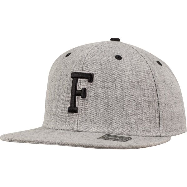 Urban Classics A-Z LETTRE Snapback Cap - heather gris