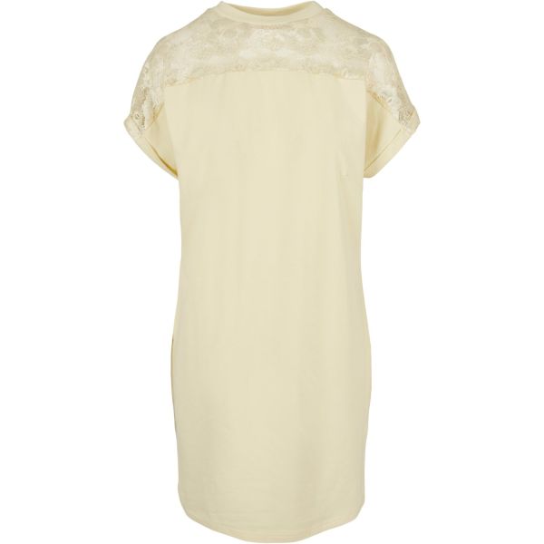 Urban Classics Ladies - Lace Shirt Dress black