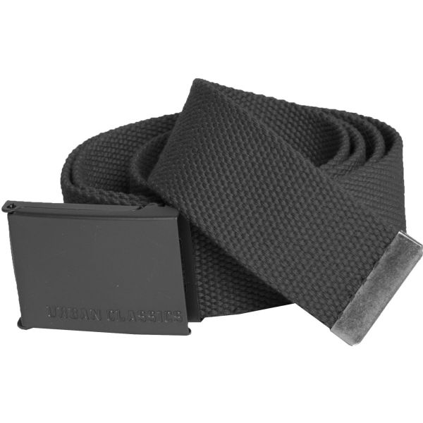 Urban Classics - CANVAS Ceinture noir / noir