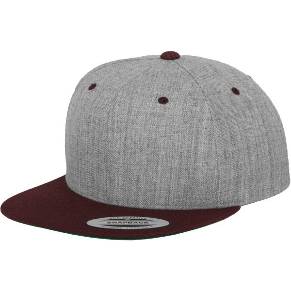 Flexfit Classic 2-Tone Snapback Cap - bruyère gris / royal