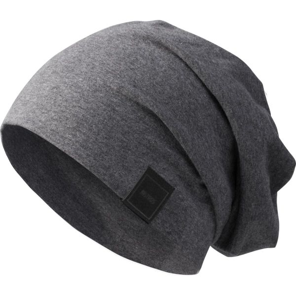 Urban Classics Jersey Slouch Beanie - charcoal