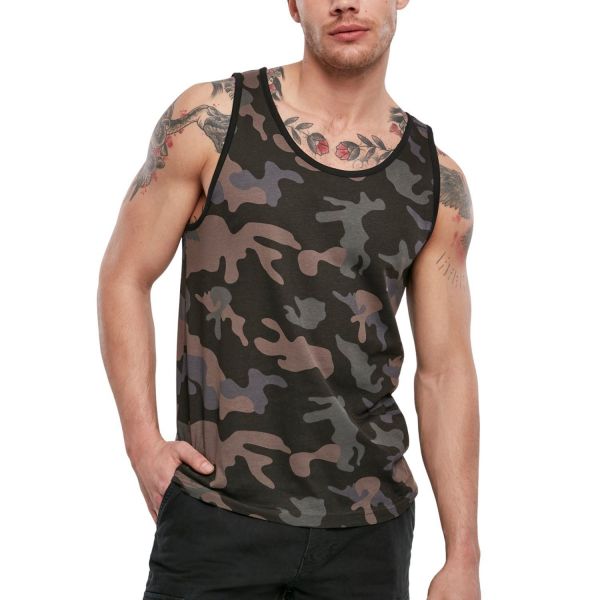 Brandit - ARMY Tank Top swedish camo