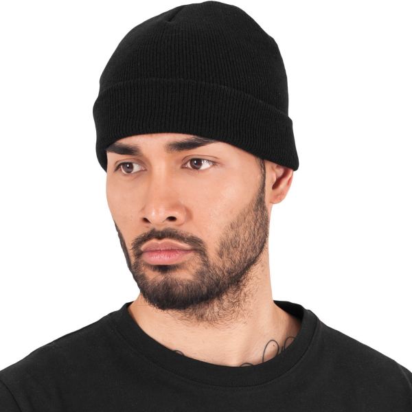 Flexfit Yupoong Heavyweight Beanie d'hiver - toffee