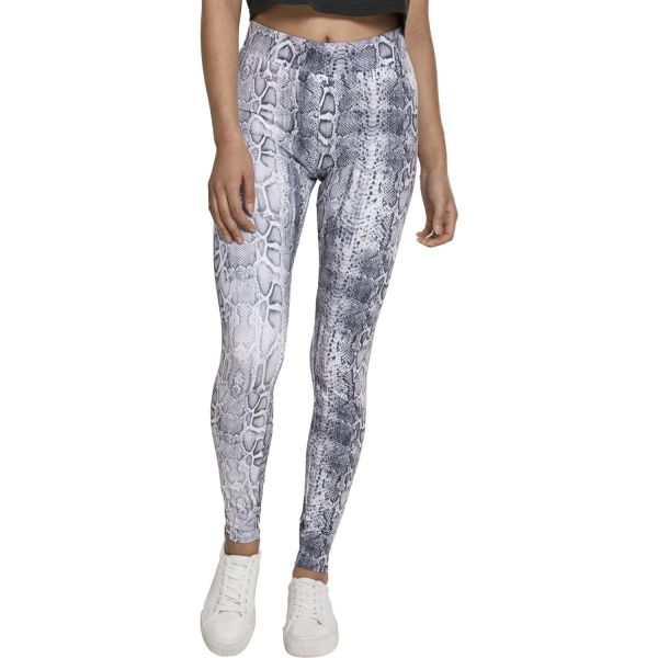 Urban Classics Ladies - Animal Pattern Stretch Leggings