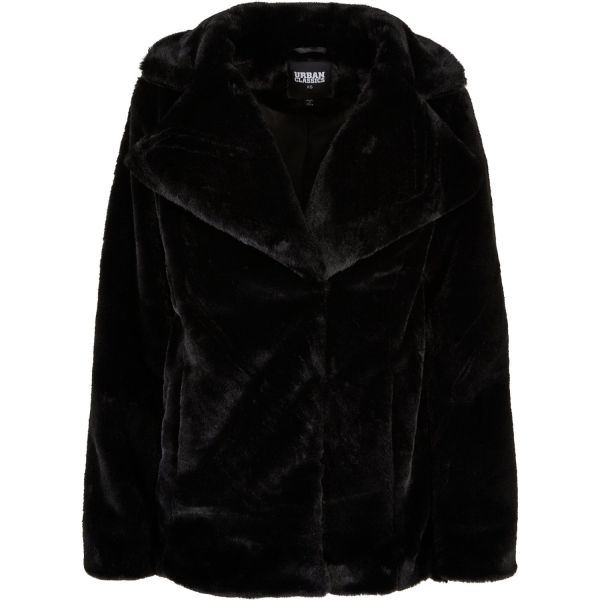 Urban Classics Ladies - LAPEL TEDDY Oversized Veste