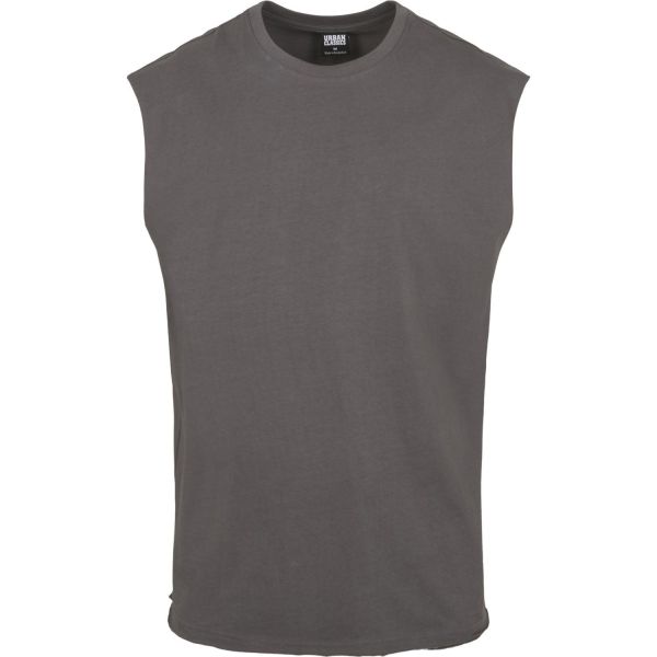 Urban Classics - OPEN EDGE Sleeveless Shirt noir