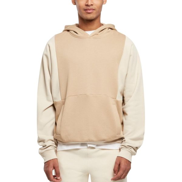 Urban Classics - Cut On Sleeve Hoody beige