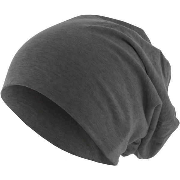 Urban Classics Jersey Beanie - heather charcoal