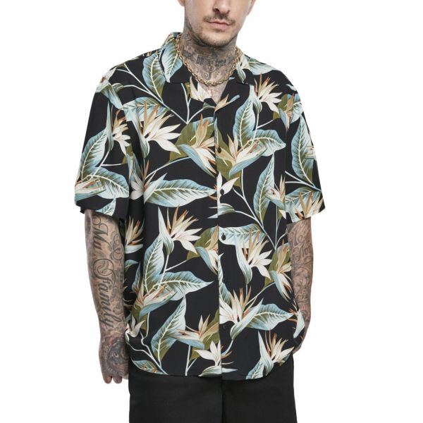 Urban Classics - Blossoms Resort Shirt