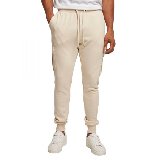 Urban Classics - FITTED Cargo Sweatpants charcoal