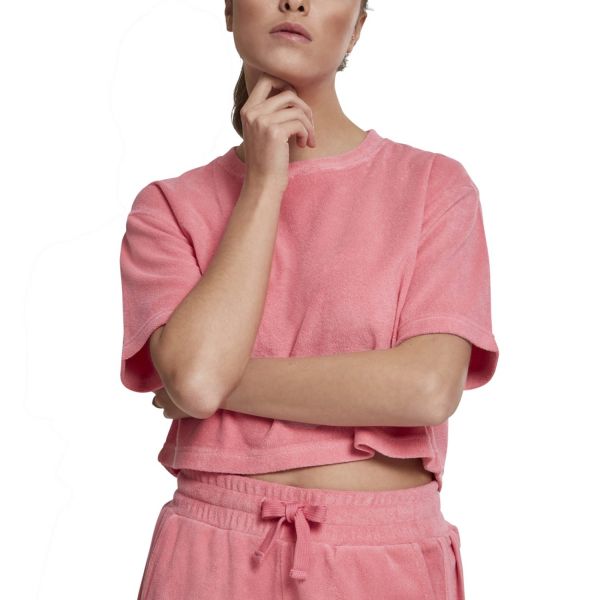 Urban Classics Ladies - Short TOWEL Top