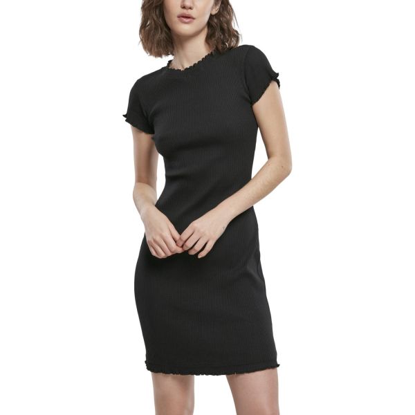 Urban Classics Ladies - RIB Sommer Mini Kleid