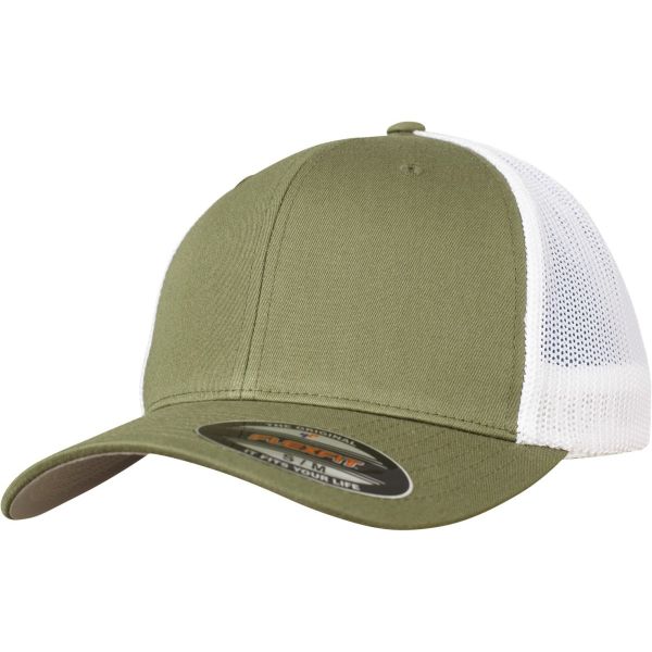 Flexfit Mesh Trucker Stretchable 2-Tone Sports Cap
