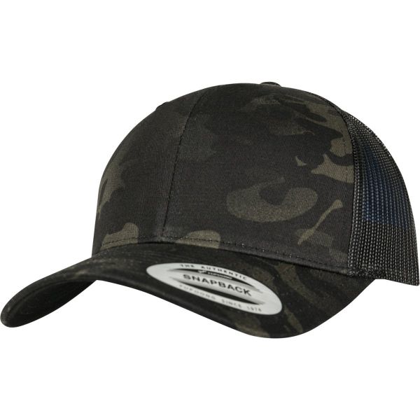 Flexfit RETRO Trucker Snapback Cap - Multicam camo