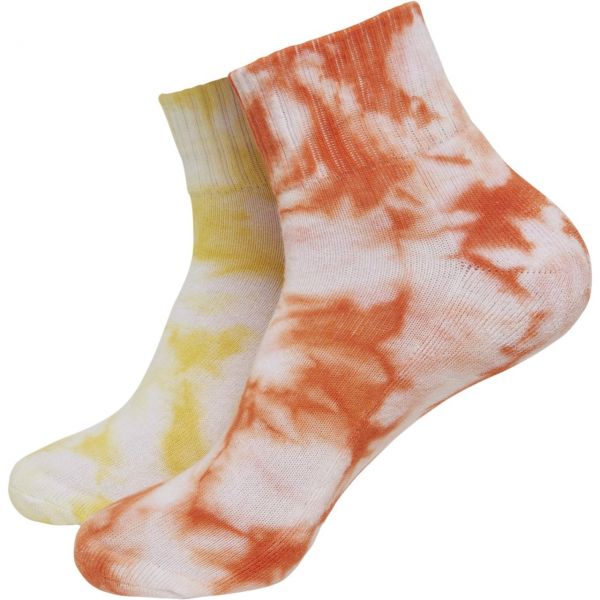 Urban Classics - Tie Dye Batik Unisex socks 2-pack orange