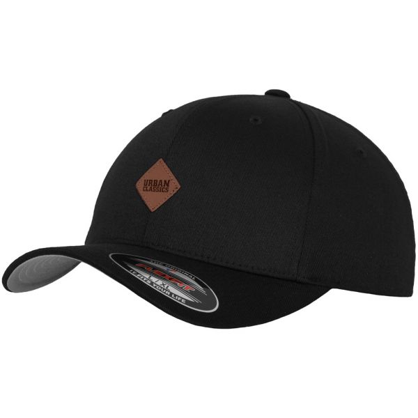 Urban Classics PATCH Flexfit Cap - black