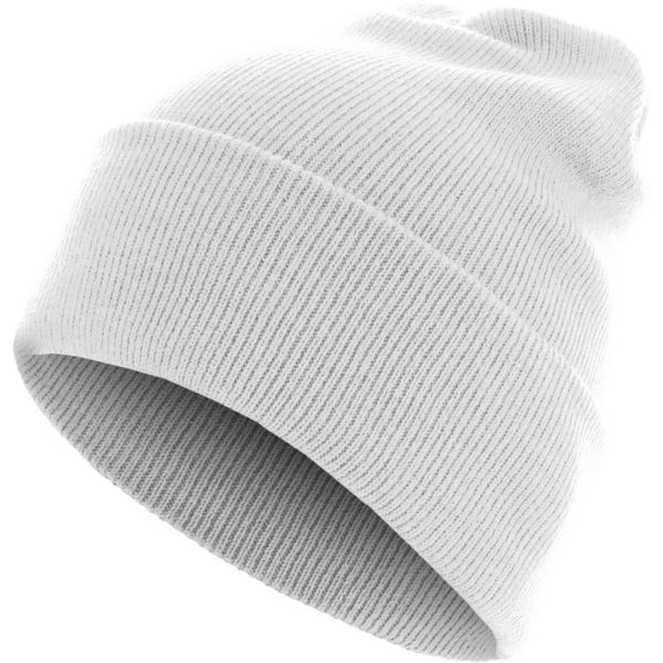 Urban Classics Winter Beanie - BASIC FLAP LONG chocolate