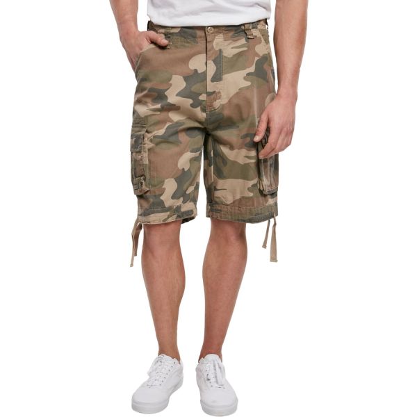 Brandit URBAN LEGEND Vintage City Cargo Army Shorts noir