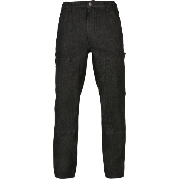 Urban Classics - Double Knee Jeans rinsed washed