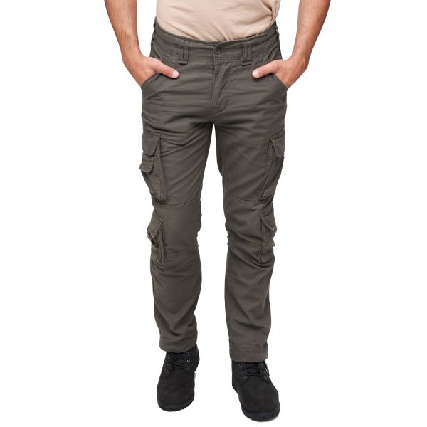 Brandit Outdoor Army Cargo Pure Slim-Fit Pants beige