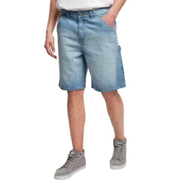 Urban Classics - Carpenter Jeans Shorts lighter washed