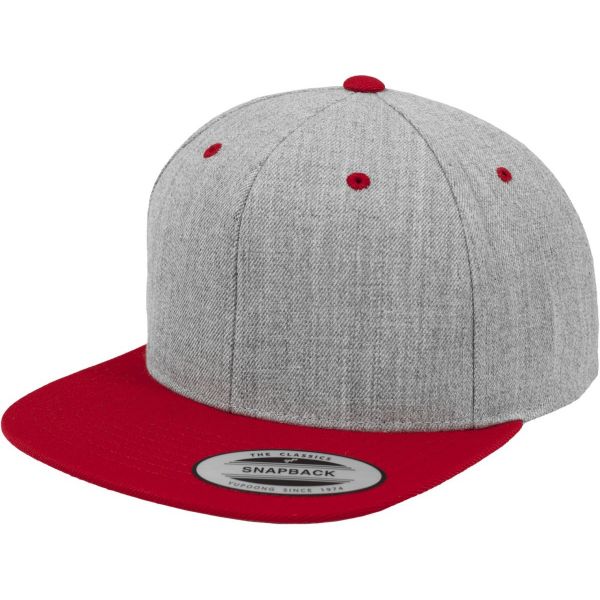 Flexfit Classic 2-Tone Snapback Cap - bruyère gris / royal