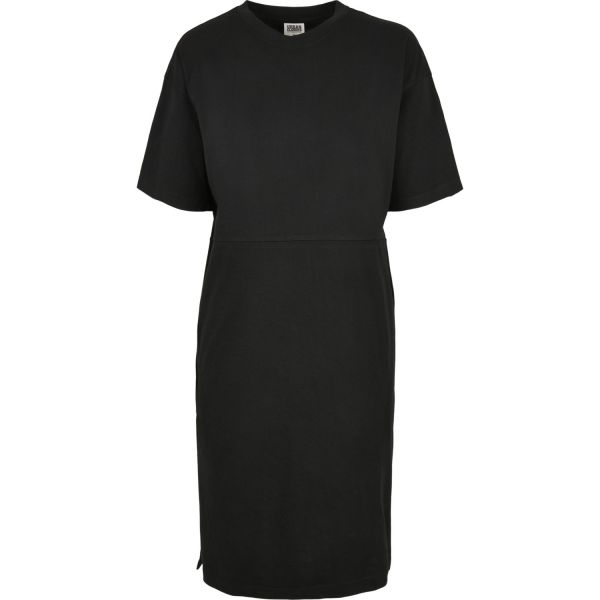 Urban Classics Ladies - Organic Oversized SPLIT TEE Kleid