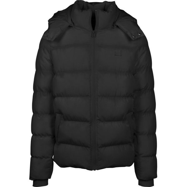 Urban Classics - HOODED PUFFER Winter Jacket cherry