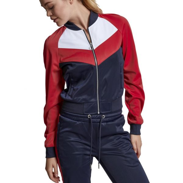 Urban Classics Ladies - Short Raglan Track Jacket