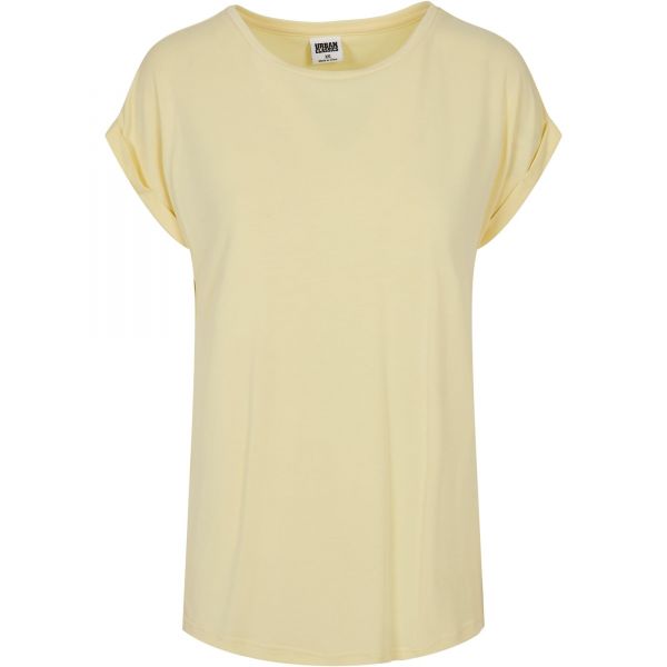 Urban Classics Ladies - Modal Extended Shoulder Top noir