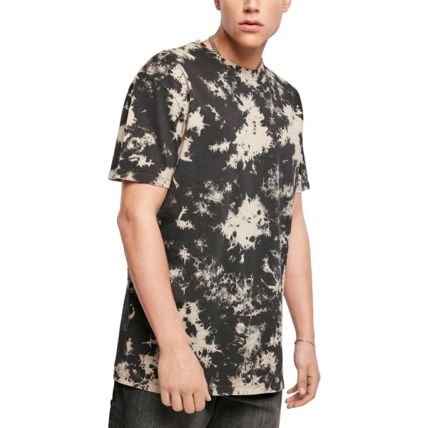 Urban Classics - Bleached T-Shirt noir