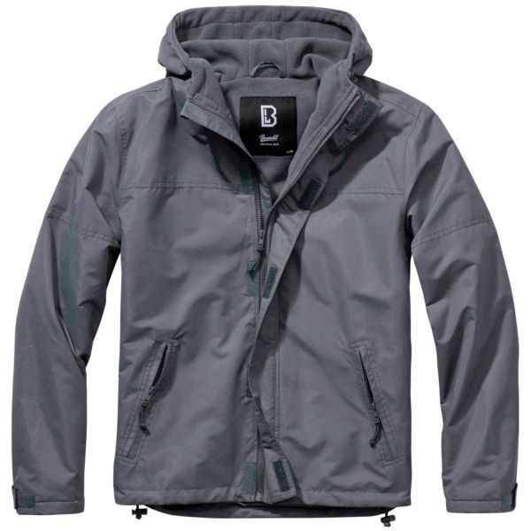 Brandit - Zipped Winter Jacket Windbreaker wood camo