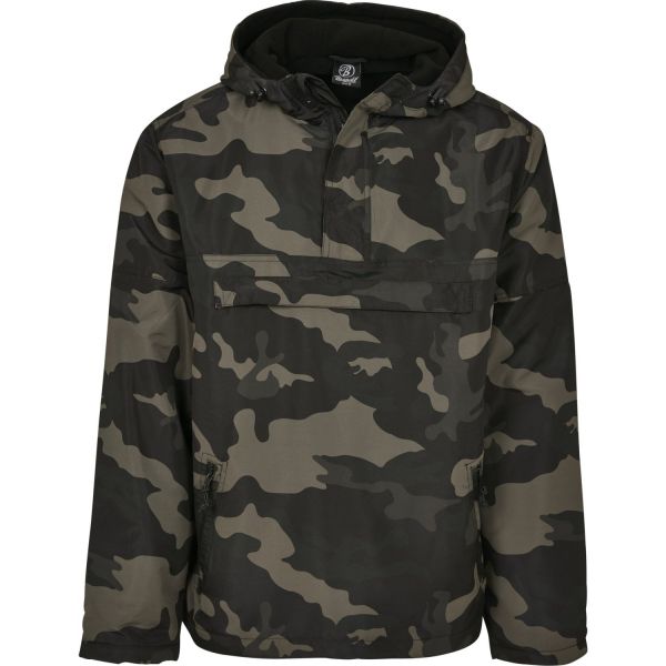 Brandit WINDBREAKER Pull-Over Army Windjacke, gefüttert