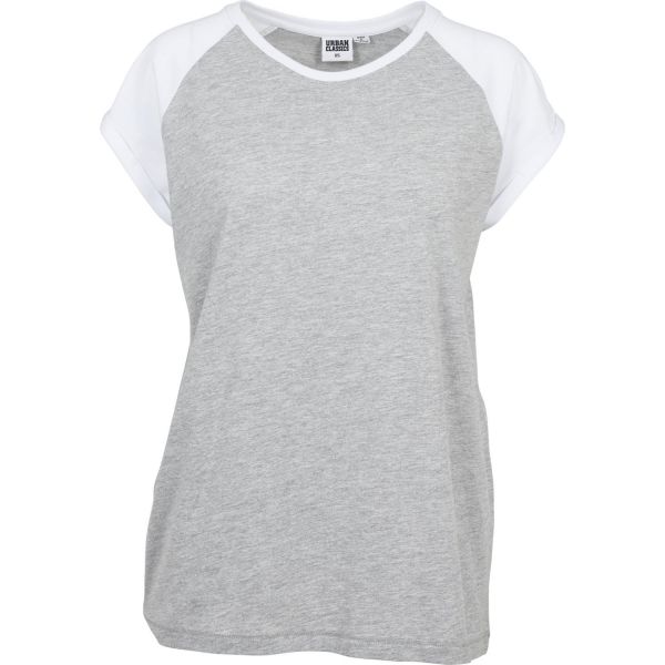 Urban Classics Ladies - RAGLAN Contrast Top sand rose