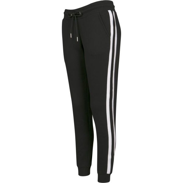 Urban Classics Ladies - College Fleece Sweatpants noir