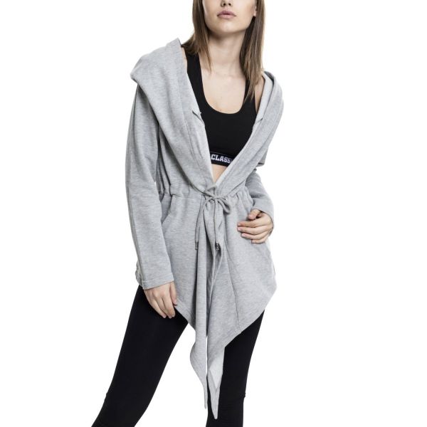 Urban Classics Ladies - Hooded Sweat Long Cardigan Jack